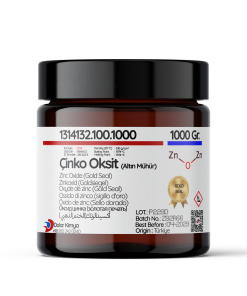 Çinko Oksit - 1 Kg (Altın Mühür,Kozmetik Tip,Mikronize,Zinc Oxide)