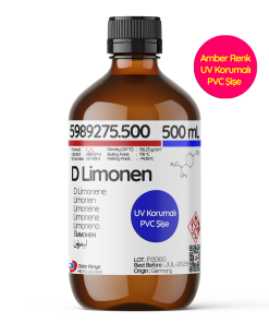 D-Limonen - 500 mL (D-Limonene,Turunçgil Terpeni, CAS 5989-27-5)