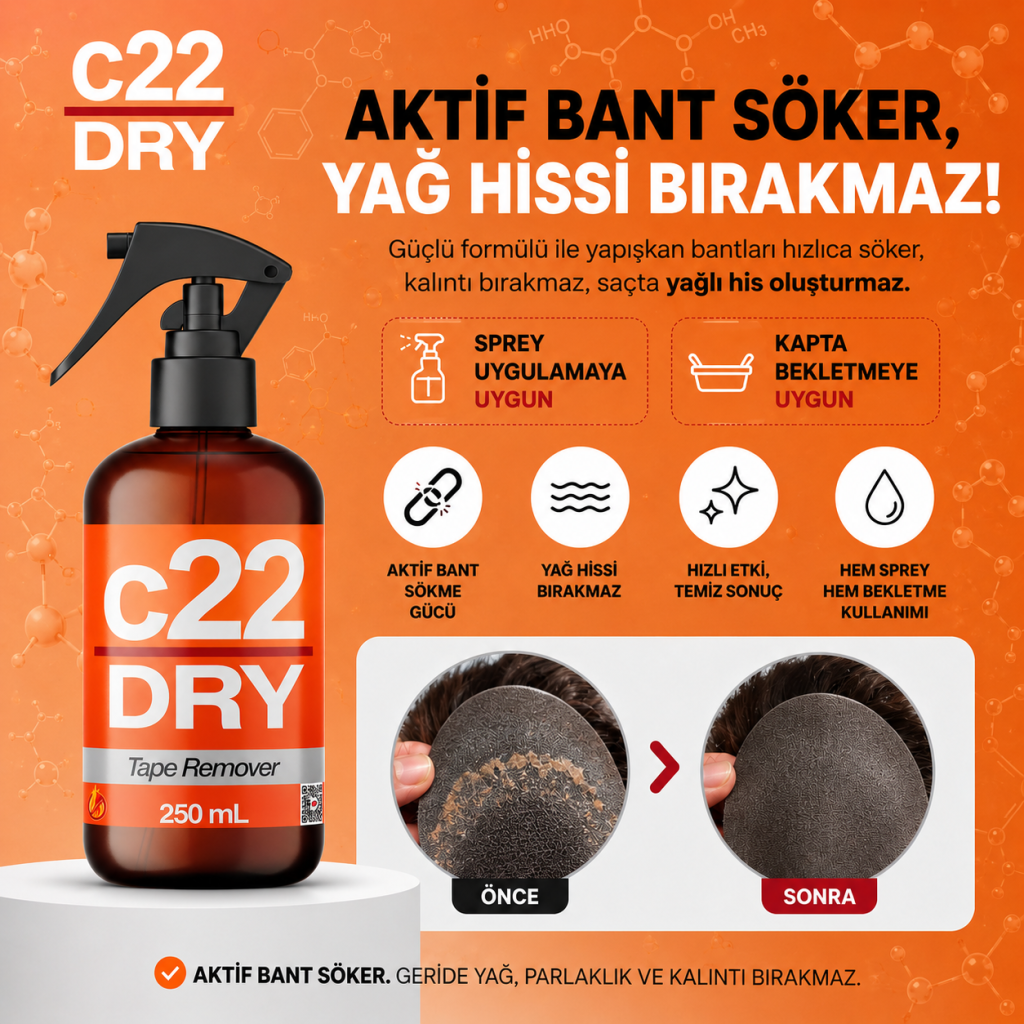 c22DRY ProtezSacBantSokucuTemizleyici Ayrinti