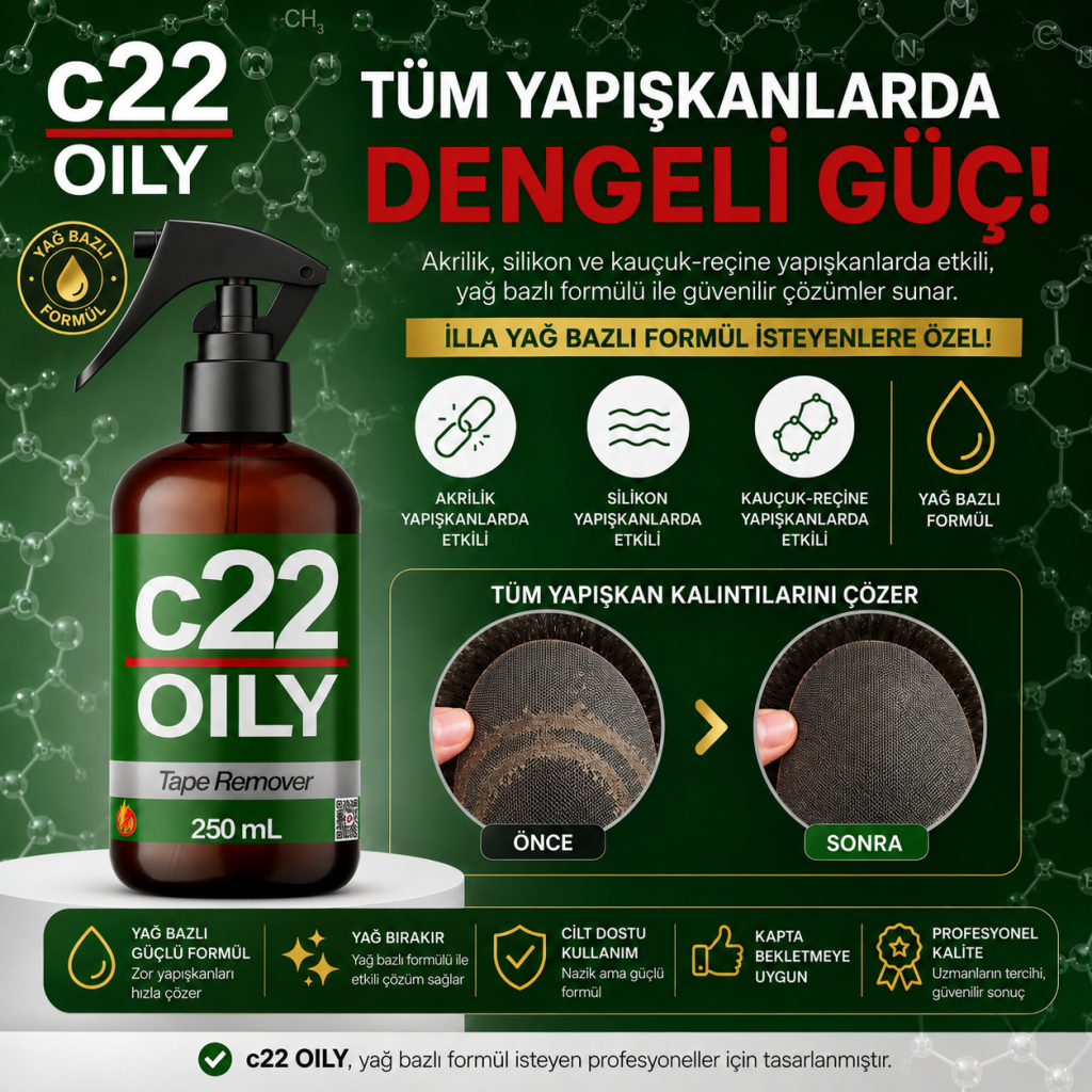c22oily yag bazli protez bant sokucu ayrinti