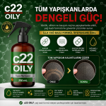 c22 OILY – Yağ Bazlı Protez Bant Sökücü Temizleyici